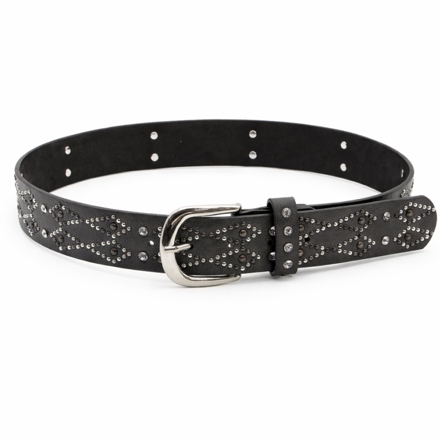 GlamEdge™ Studded Rhinestone Belt