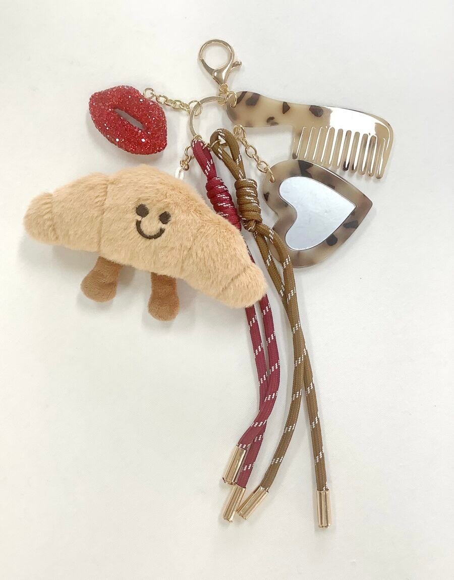 Sweet & Sassy Multi-Charm Keychain Set