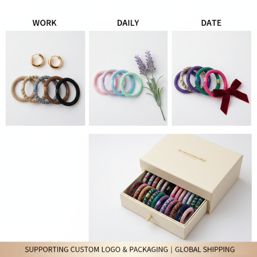 Premium Knit Hair Ties
