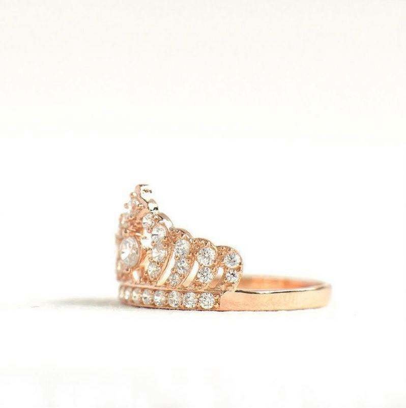Zircon Engagement Ring