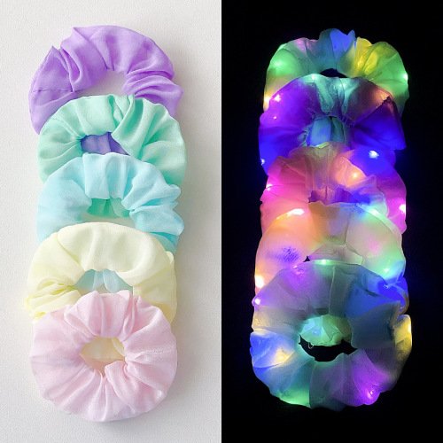 LED Light Scrunchie